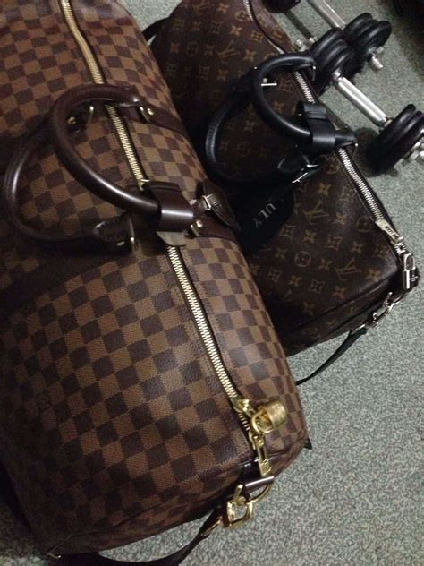 louis vuitton keepall damier replica|louis vuitton keepall purse.